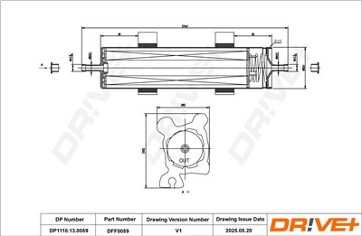Dr!ve+ DP1110.13.0059 Číslo výrobce: DFF0059. EAN: 5907714164415.