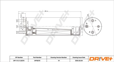 Dr!ve+ DP1110.13.0070 Číslo výrobce: DFF0070. EAN: 5907714164767.