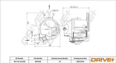 Dr!ve+ DP1110.13.0100 Číslo výrobce: DFF0100. EAN: 5907714164811.