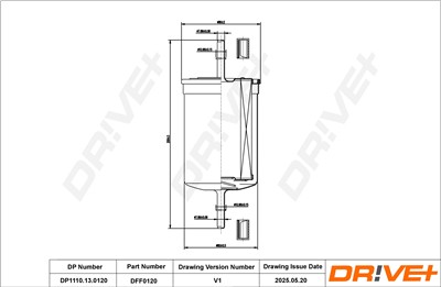 Dr!ve+ DP1110.13.0120 Číslo výrobce: DFF0120. EAN: 5907714155093.