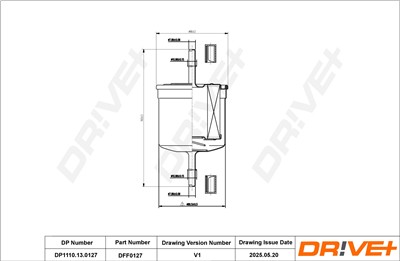 Dr!ve+ DP1110.13.0127 Číslo výrobce: DFF0127. EAN: 5907714155161.