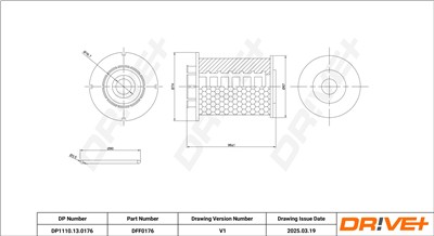 Dr!ve+ DP1110.13.0176 Číslo výrobce: DFF0176. EAN: 5907714168406.