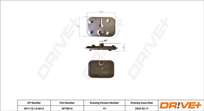 Dr!ve+ DP1110.14.0014 Číslo výrobce: DFT0014. EAN: 5907714155673.