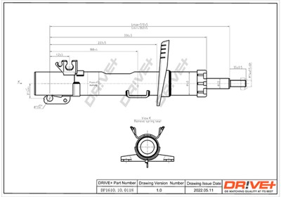 Dr!ve+ DP1610.10.0118 Číslo výrobce: DSS0118.
