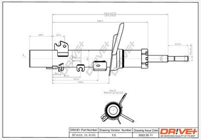 Dr!ve+ DP1610.10.0185 Číslo výrobce: DSS0185.
