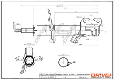 Dr!ve+ DP1610.10.0208 Číslo výrobce: DSS0208.