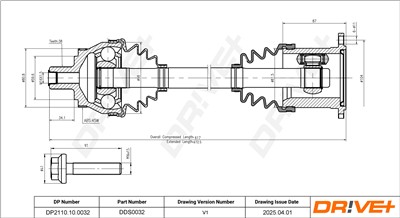 Dr!ve+ DP2110.10.0032 Číslo výrobce: DDS0032. EAN: 5907714188008.