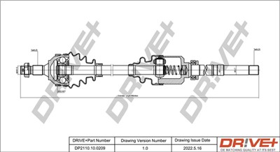 Dr!ve+ DP2110.10.0209 Číslo výrobce: DDS0209. EAN: 5907714189777.