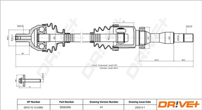 Dr!ve+ DP2110.10.0369 Číslo výrobce: DDS0369. EAN: 5907714191374.