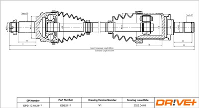 Dr!ve+ DP2110.10.2117 Číslo výrobce: DDS2117.