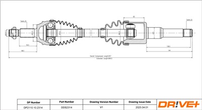 Dr!ve+ DP2110.10.2314 Číslo výrobce: DDS2314.