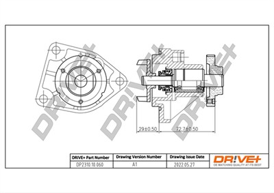 Dr!ve+ DP2310.10.060 Číslo výrobce: DCW0060. EAN: 7640250072834.