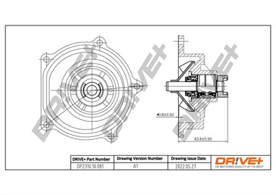 Dr!ve+ DP2310.10.081 Číslo výrobce: DCW0081. EAN: 7640250073046.