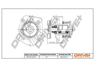 Dr!ve+ DP2310.10.095 Číslo výrobce: DCW0095. EAN: 7640250073183.
