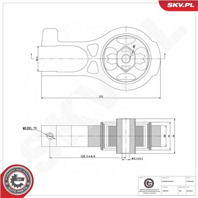 ESEN SKV 75SKV027 EAN: 5906302230549.