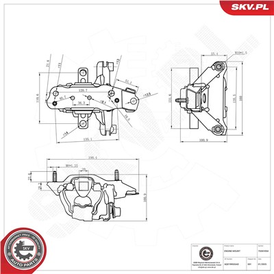 ESEN SKV 75SKV054 EAN: 5906302230877.
