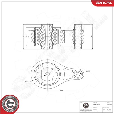 ESEN SKV 75SKV067 EAN: 5906302231010.