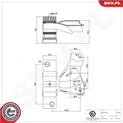 ESEN SKV 75SKV082 EAN: 5906302231195.