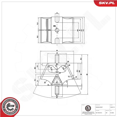 ESEN SKV 75SKV113 EAN: 5906302231546.