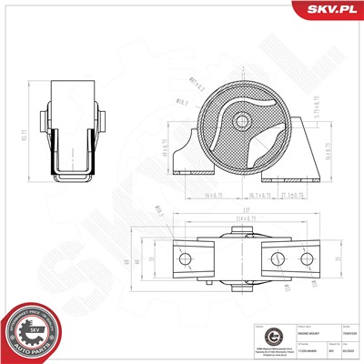 ESEN SKV 75SKV229 EAN: 5906302243518.