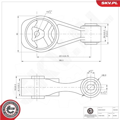 ESEN SKV 75SKV269 EAN: 5906302243914.