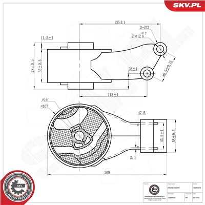 ESEN SKV 75SKV270 EAN: 5906302243921.
