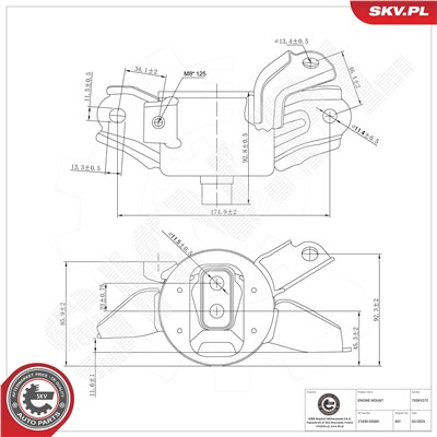 ESEN SKV 75SKV272 EAN: 5906302243945.