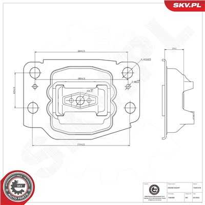 ESEN SKV 75SKV278 EAN: 5906302244003.
