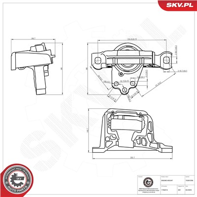 ESEN SKV 75SKV296 EAN: 5906302244188.