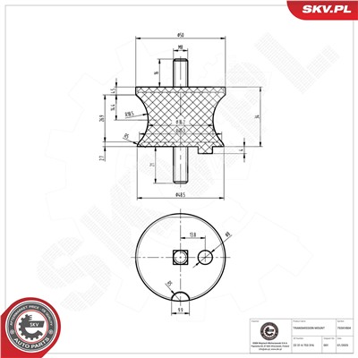 ESEN SKV 75SKV804 EAN: 5906302230365.
