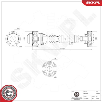 ESEN SKV 76SKV031 EAN: 5906302231805.