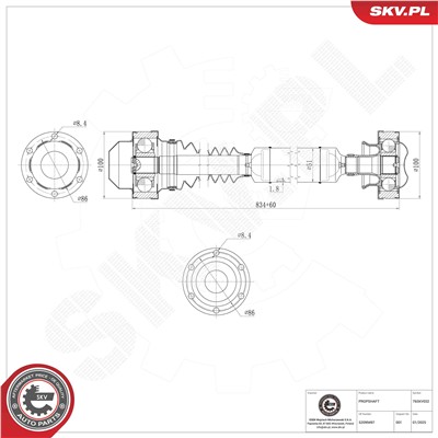 ESEN SKV 76SKV032 EAN: 5906302231812.