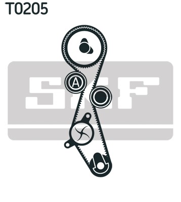 SKF VKMC 03317 Číslo výrobce: VKMA 03317. EAN: 7316579075411.