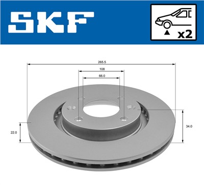 SKF VKBD 80001 V2 EAN: 7316581893157.