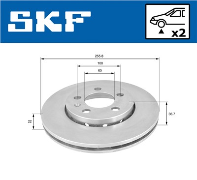 SKF VKBD 80003 V2 EAN: 7316581893188.