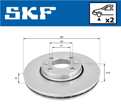 SKF VKBD 80004 V2 EAN: 7316581893195.