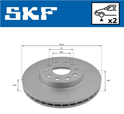 SKF VKBD 80005 V2 EAN: 7316581893201.