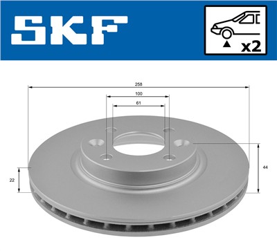SKF VKBD 80009 V2 EAN: 7316581893249.