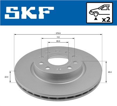SKF VKBD 80012 V2 EAN: 7316581893270.