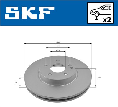 SKF VKBD 80052 V2