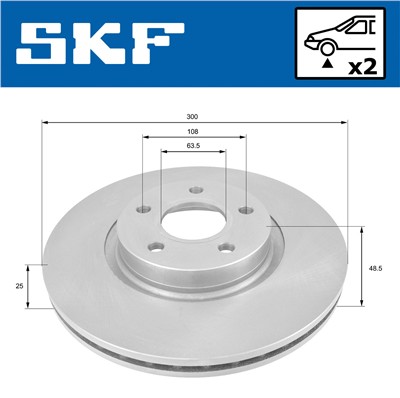 SKF VKBD 80053 V2 EAN: 7316581893720.