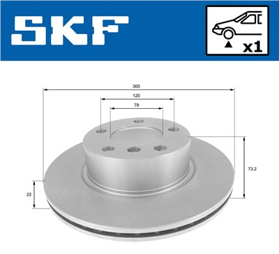 SKF VKBD 80060 V1 EAN: 7316581893782.