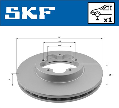 SKF VKBD 80066 V1 EAN: 7316581893850.