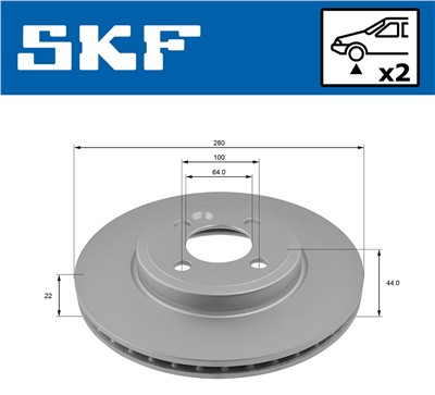 SKF VKBD 80071 V2