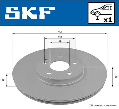 SKF VKBD 80082 V1 EAN: 7316581894048.