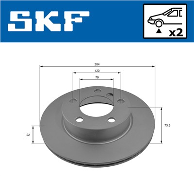 SKF VKBD 80089 V2 EAN: 7316581894116.