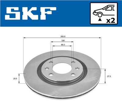 SKF VKBD 80094 V2 EAN: 7316581894178.
