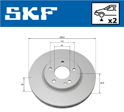 SKF VKBD 80104 V2 EAN: 7316581894277.