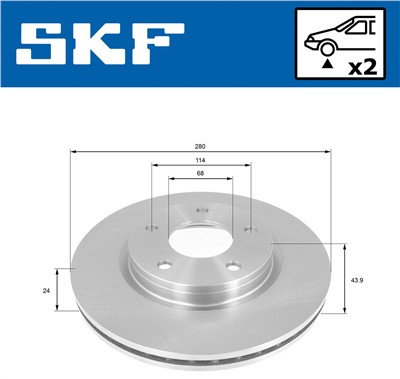 SKF VKBD 80112 V2