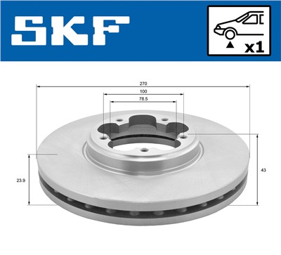 SKF VKBD 80123 V1 EAN: 7316581894475.